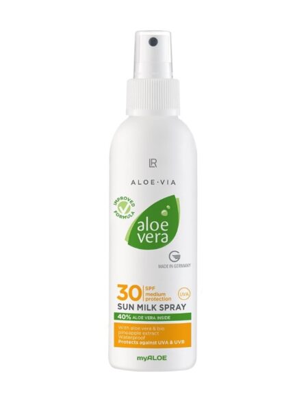 ЛР слънцезащитен спрей LR ALOE VERA sun milk spray фактор 30 онлайн магазин цени