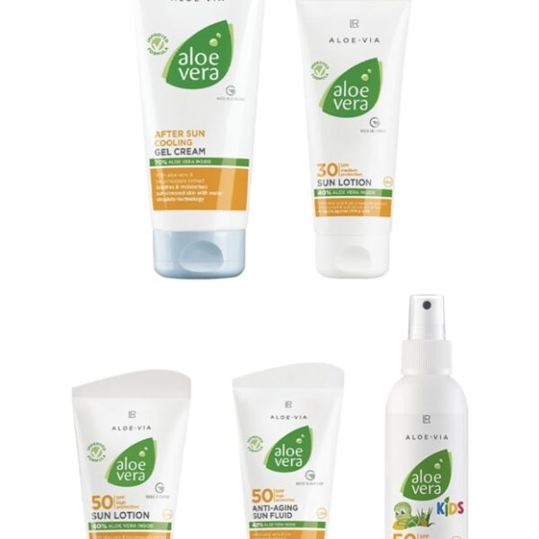Aloe Vera Пълен слънцезащитен комплект