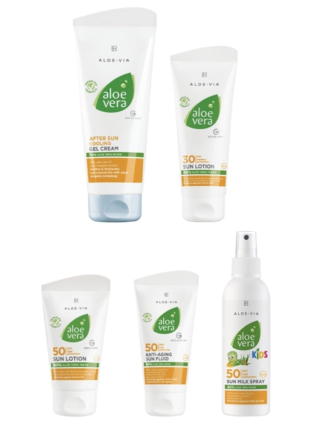 Aloe Vera Пълен Слънцезащитен Комплект myaloe.bg