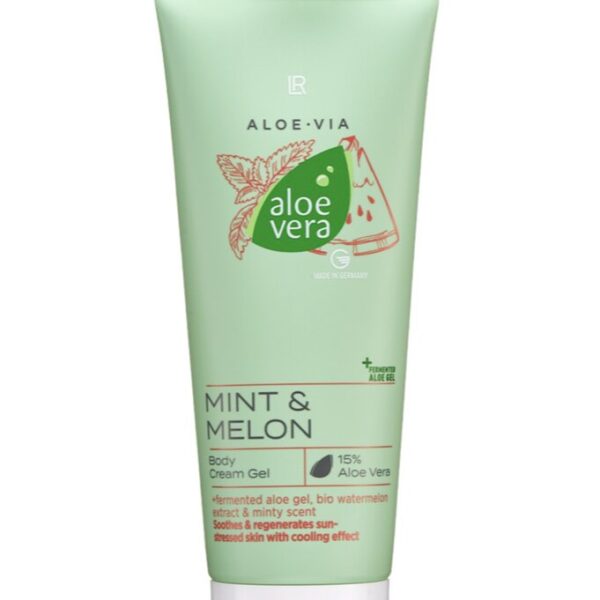 Aloe Vera Mint & Melon Крем-гел за тяло myaloe.bg