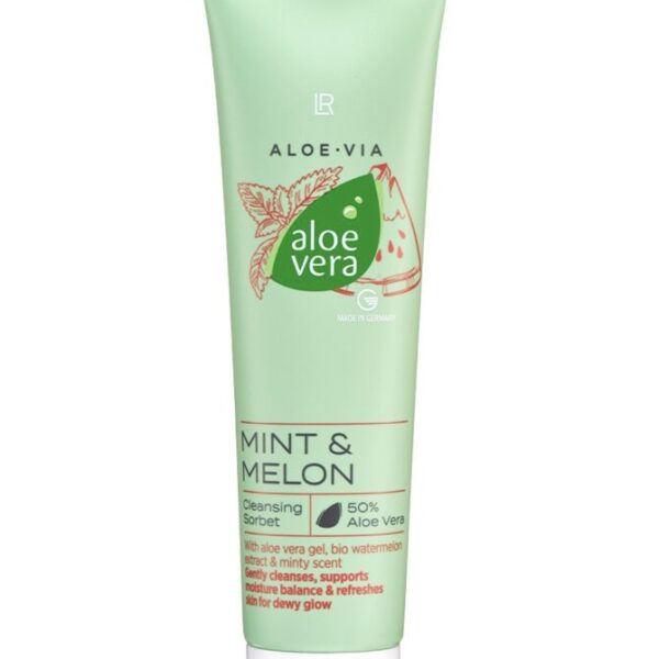 Aloe Vera Mint & Melon Почистващо сорбе myaloe.bg