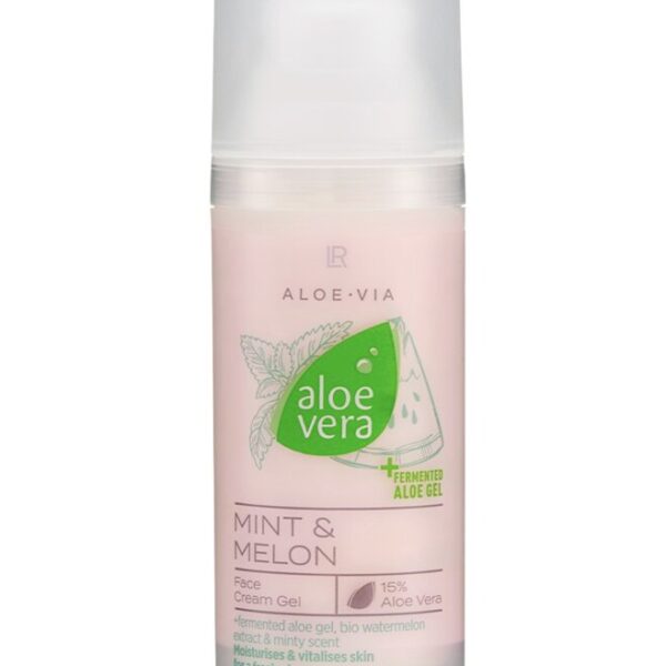 Aloe Vera Mint & Melon Крем-гел за лице myaloe.bg