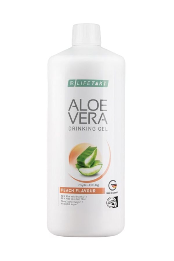 Aloe Vera Гел за пиене с вкус на праскова