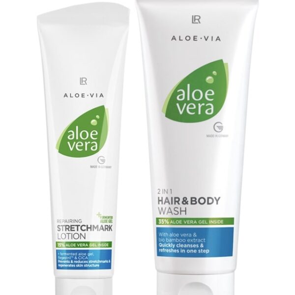 Aloe Vera Комплект за почистване и възстановяване на кожата