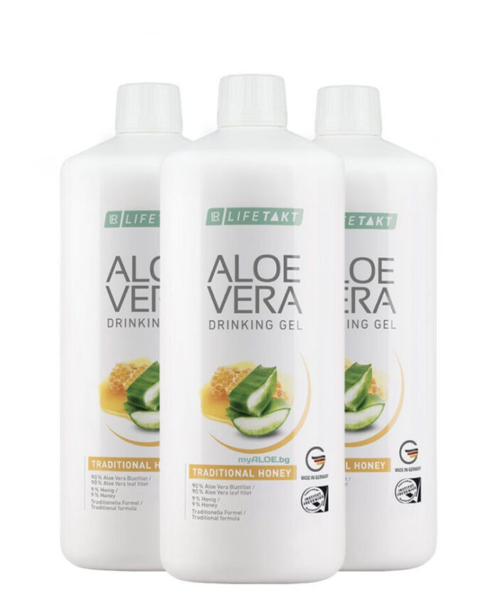 LR Aloe Vera Gel за пиене традиционен с мед абонаменти autoship health myaloe.bg онлайн магазин