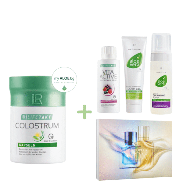 Пакет коластра на капсули myaloe.bg