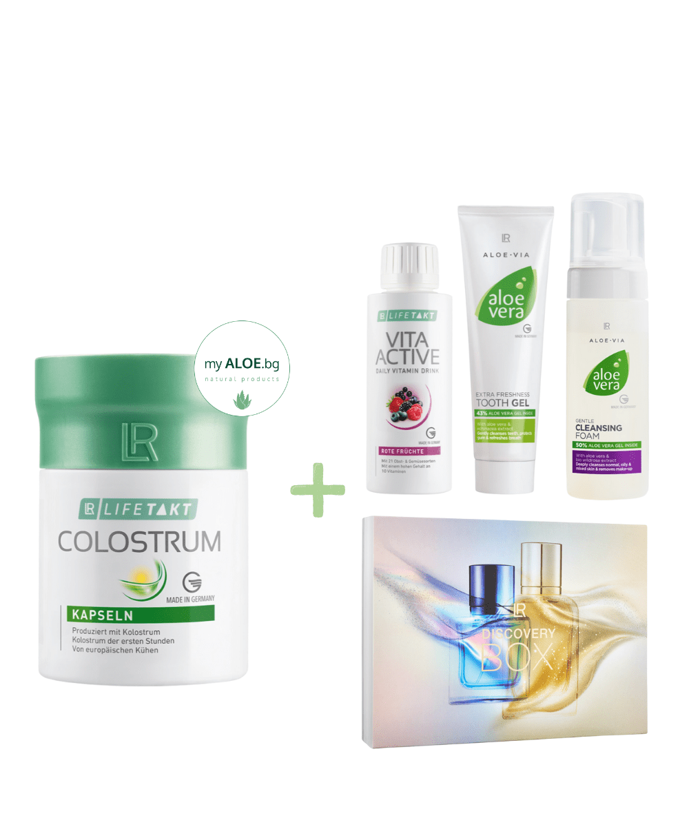 Пакет коластра на капсули myaloe.bg