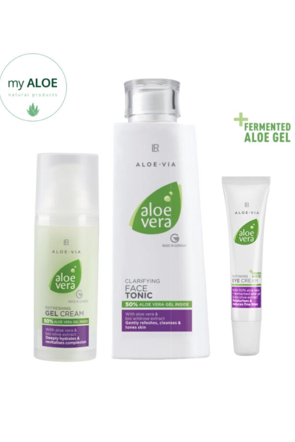 Aloe Vera Комплект за грижа за лицето (1) Aloe Vera Комплект за грижа за лицето