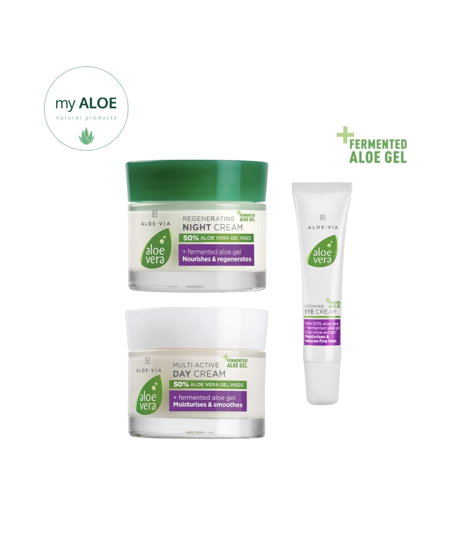 Aloe Vera Комплект за грижа за лицето Aloe Vera Комплект за грижа за лицето