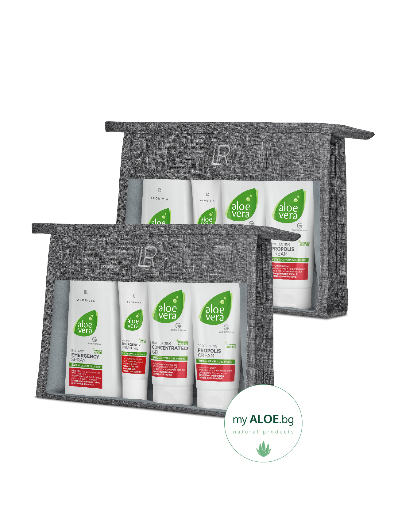 Двоен комплект Aloe Vera грижа за кожата LR Аптечка Алое Вера - Aloe Vera Box Двоен Комплект