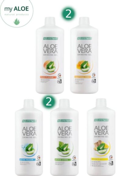 Aloe Vera Комплект Гелове за пиене "Опитай и спести"