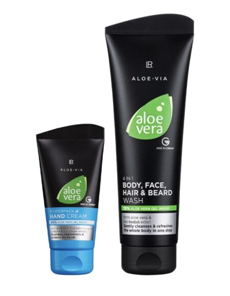 Aloe Vera Комплект за грижа за тялото за мъже