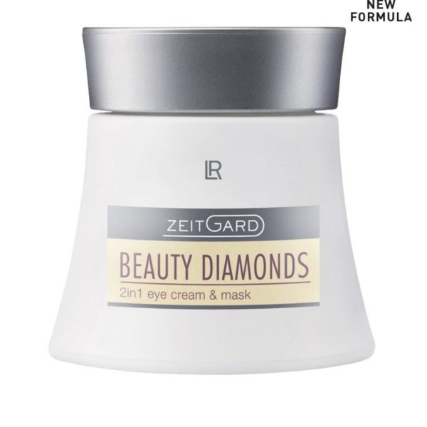 LR ZEITGARD Beauty Diamonds 2в1 Околоочен крем и маска