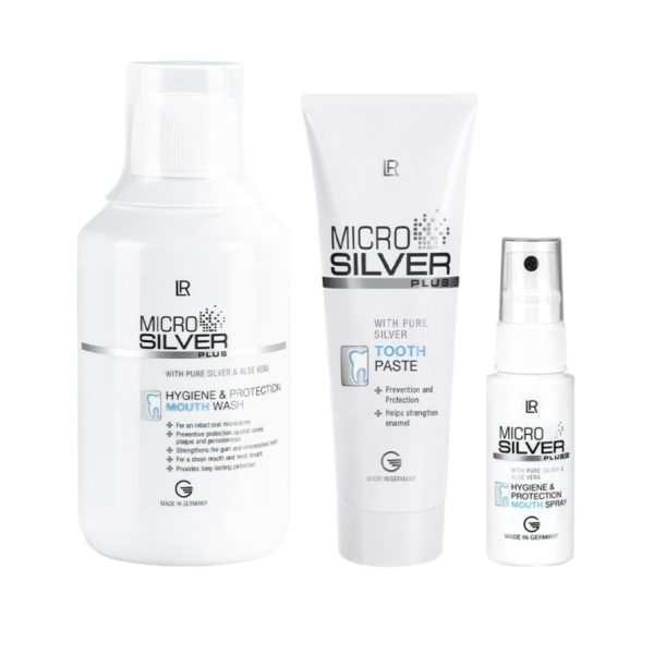 LR MICROSILVER PLUS Комплект за грижа за устната кухина myaloe.bg