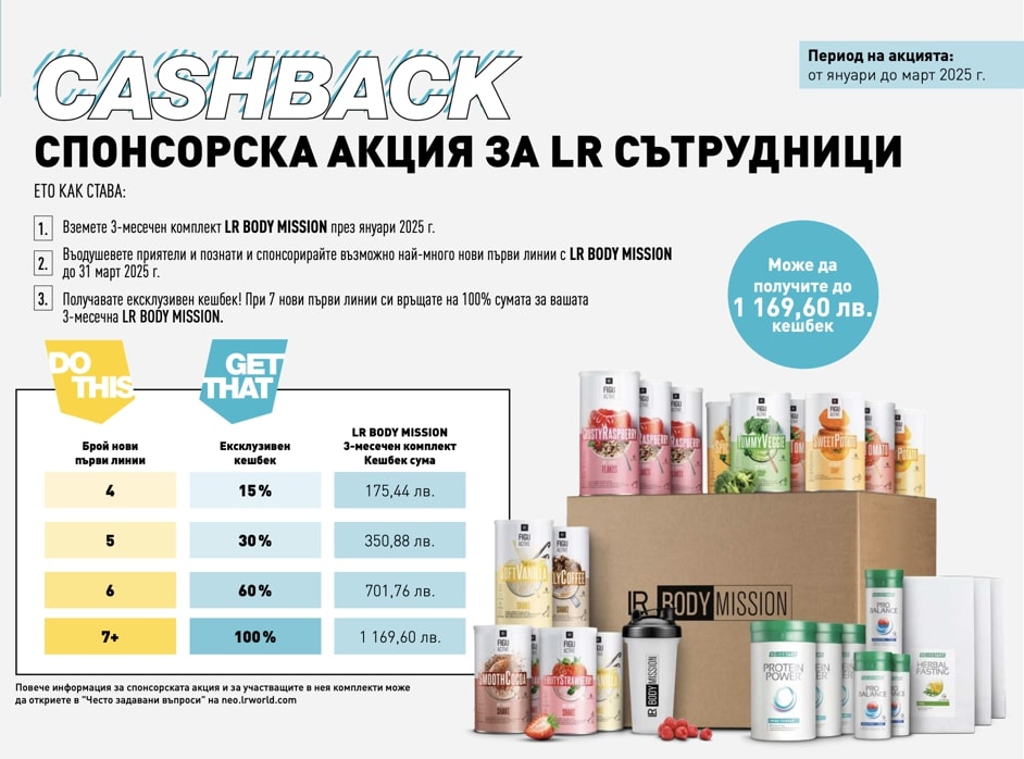 cashback lr myaloe.bg