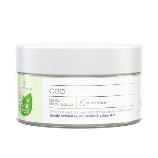 Aloe Vera CBD Маслен скaраб за тяло