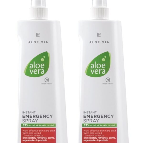 Aloe Vera Спрей за спешна помощ, двоен комплект