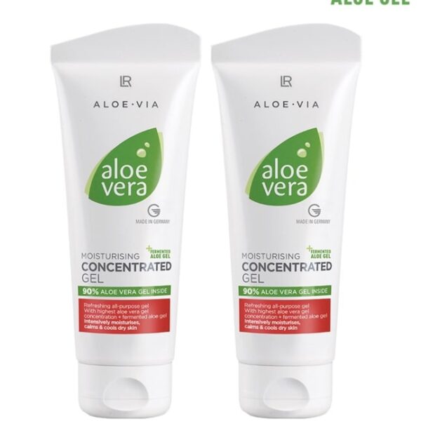 Aloe Vera Хидратиращ гел-концентрат, двоен комплект