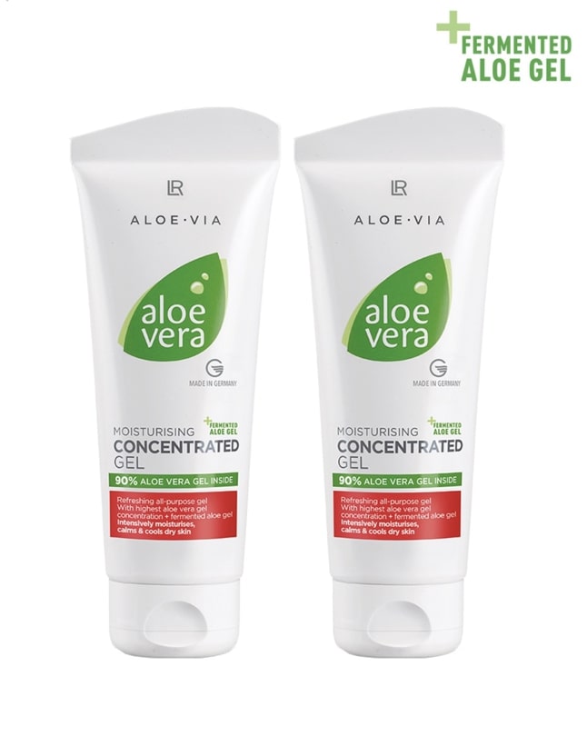 Aloe Vera Хидратиращ гел-концентрат, двоен комплект Aloe Vera Хидратиращ гел-концентрат, двоен комплект