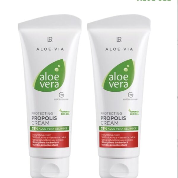 Aloe Vera защитаващ крем с прополис двоен комплект myaloe.bg