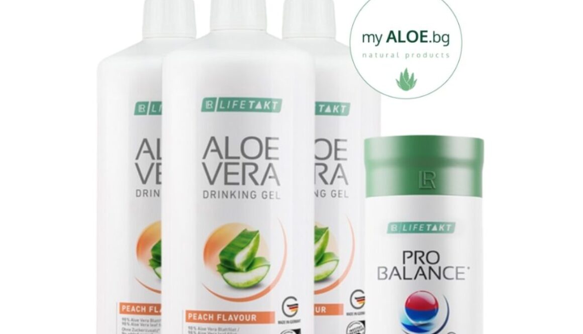 ABO Aloe Vera Праскова и Pro Balance myaloe.bg
