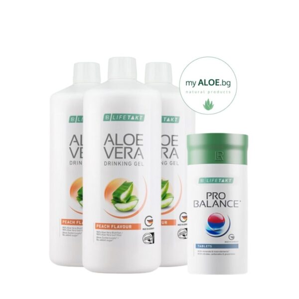 ABO Aloe Vera Праскова и Pro Balance myaloe.bg