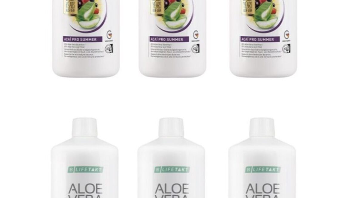 Aloe Vera Гел за Пиене Acai Pro Summer 5+1 Подарък myaloe.bg
