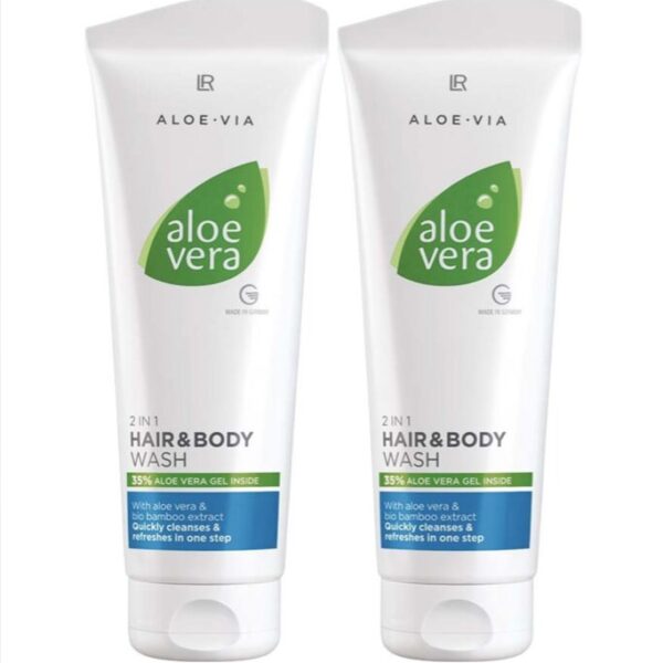 Aloe Vera 2 в 1 Шампоан за коса и тяло, двоен комплект myaloe.bg