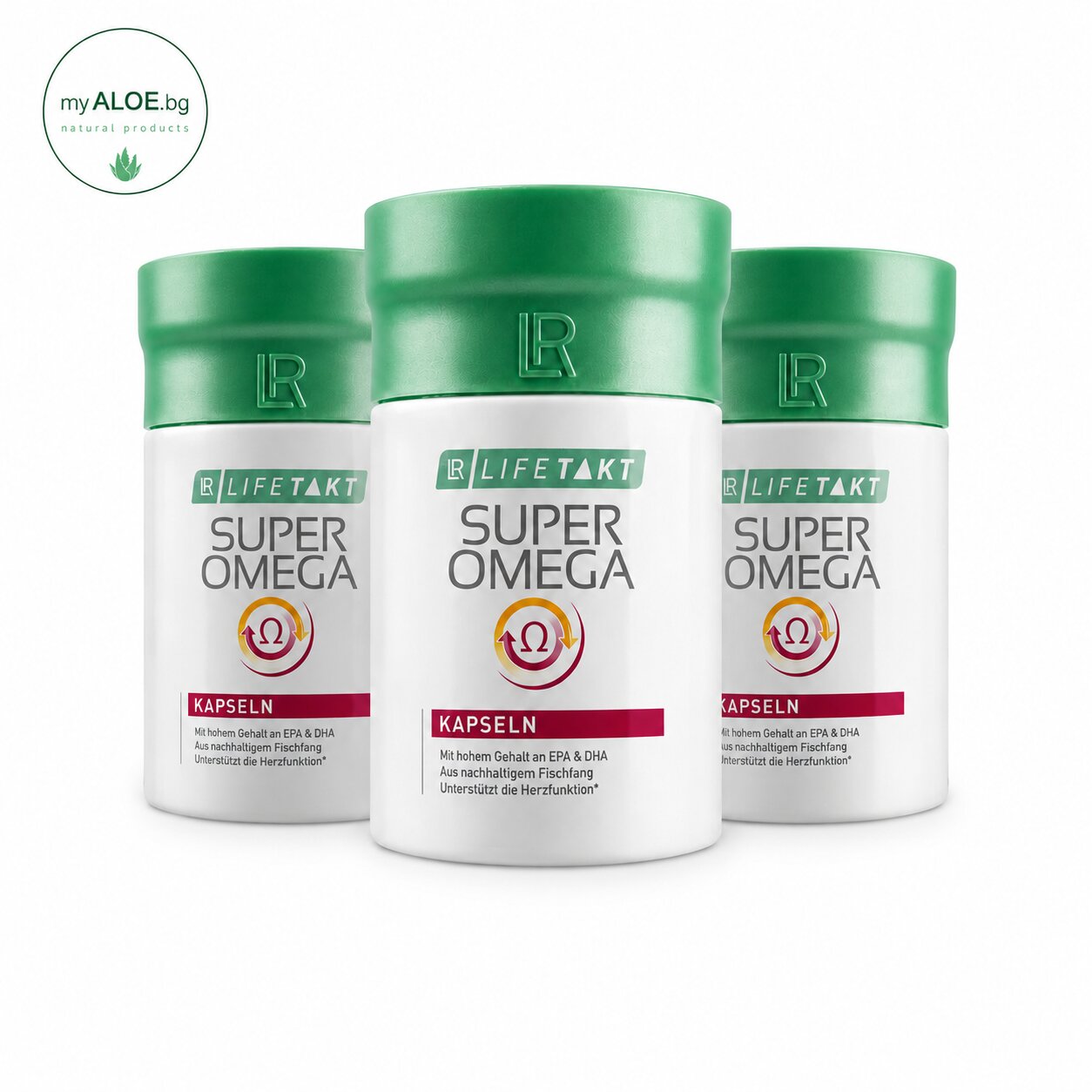 Super Omega Капсули, троен комплект