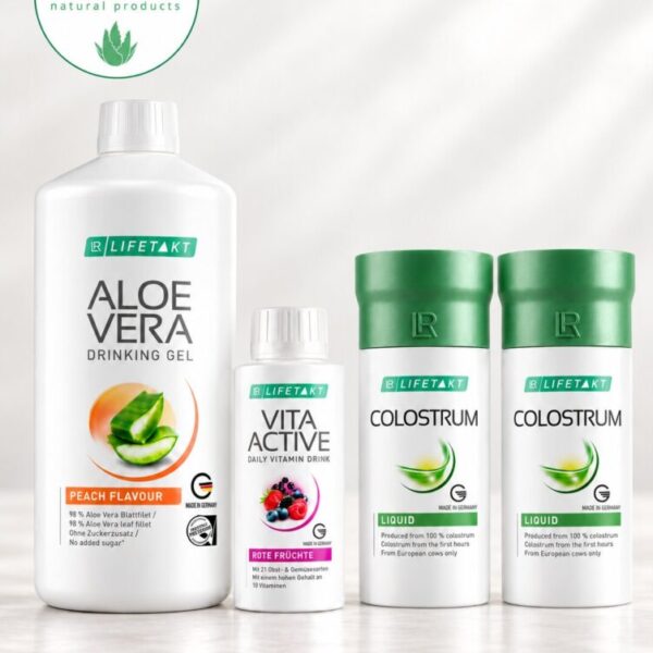 aloe vera peach & vita active & 2 colostrum myaloe.bg