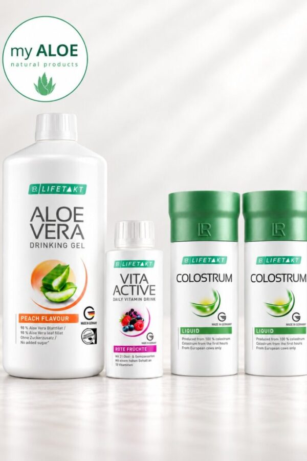 aloe vera peach & vita active & 2 colostrum liquid aloe vera peach & vita active & 2 colostrum myaloe.bg